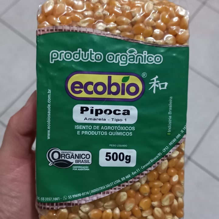 photo of Ecobio Milho de pipoca orgânico shared by @marymarzano on  14 May 2022 - review