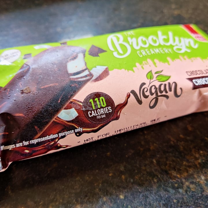 photo of The Brooklyn Creamery Chocolate Coated Bar - Chocolate & Coconut shared by @beansandbroccoli on  07 Aug 2021 - review