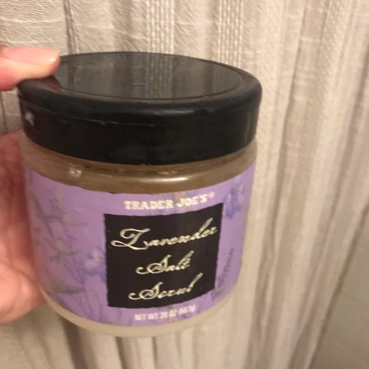 Trader Joe's lavender salt scrub Review abillion