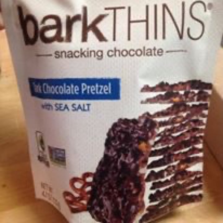 photo of barkTHINS Dark Chocolate Pretzel with Sea Salt shared by @leleleah on  22 Jun 2020 - review