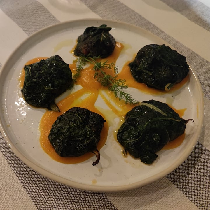review photo of Ristorante Trattoria L' Angolo Tondo Involtini Di Cavolo Con Crema Di Zucca shared by @kaitou on 07 Nov 2022 - review
