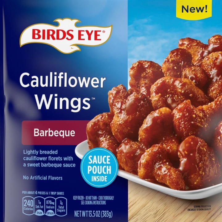 review photo of BirdsEye BBQ Cauliflower Wings shared by @hdcarter1 on 25 Sep 2021 - review