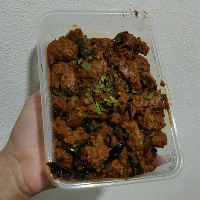 Photo of the dish “Sukka Mutton Hot Plate”