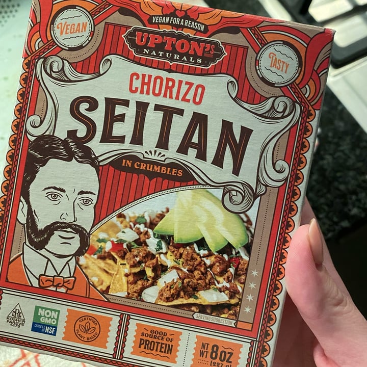 Upton's Naturals Chorizo Seitan Review abillion