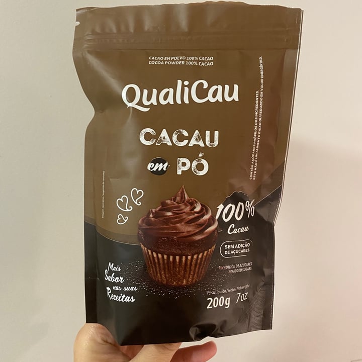 review photo of Qualicau Cacau em pó 100% cacau shared by @carolsch on 19 Jul 2021 - review