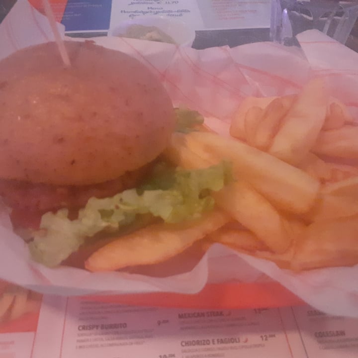 photo of America Graffiti Diner Restaurant Bologna Vegan Burger shared by @joylovesjames on  27 Dec 2021 - review