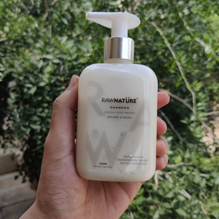 review photo of Raw Nature Coconut and Pea Protein Shampoo shared by @manojerappa on 21 Aug 2021 - review