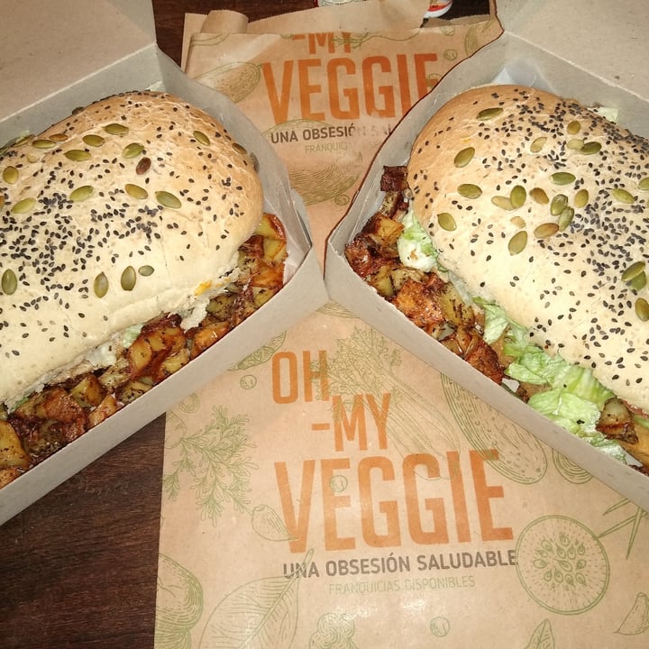 photo of Oh My Veggie Vegan Bakery Sandwich De Milanesa De Seitan shared by @almapalermo on  12 Aug 2020 - review