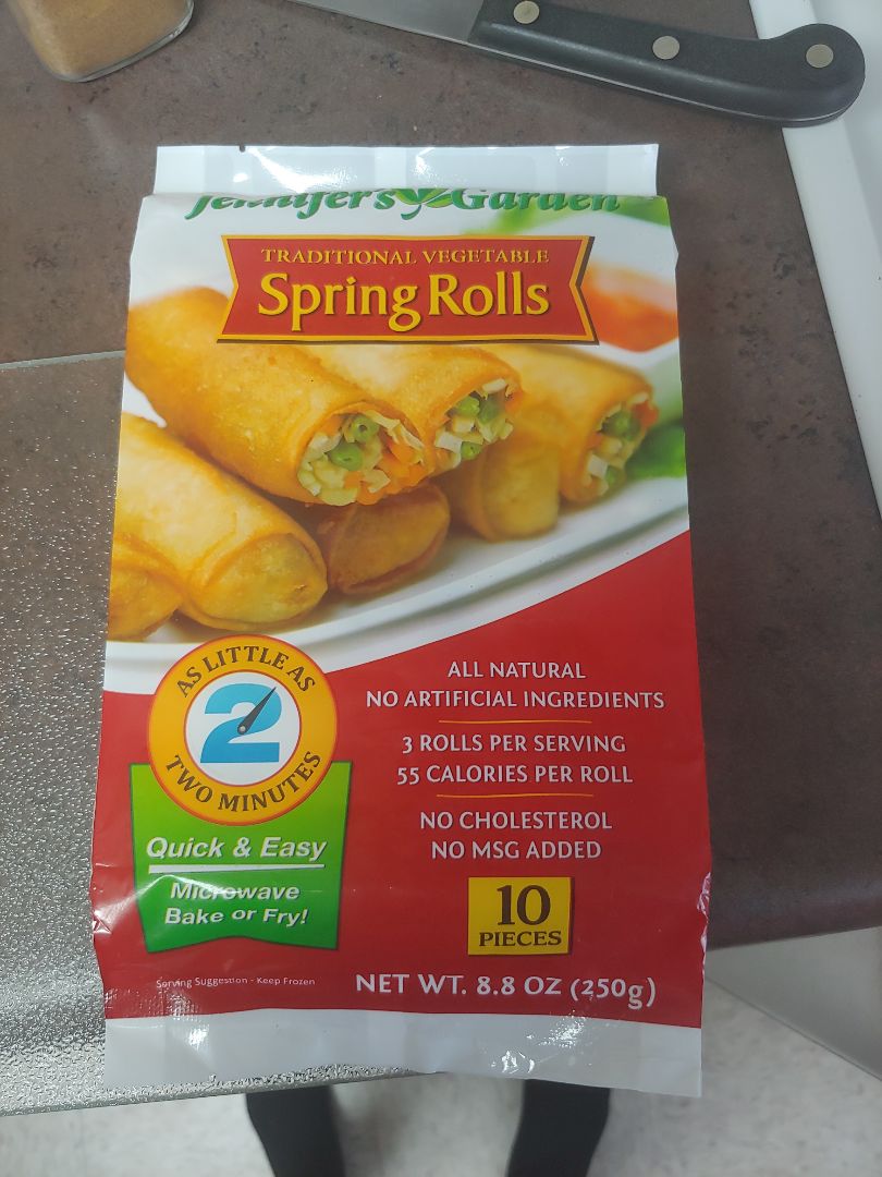 Jennifer's Garden Vegetable Spring Rolls Reviews abillion