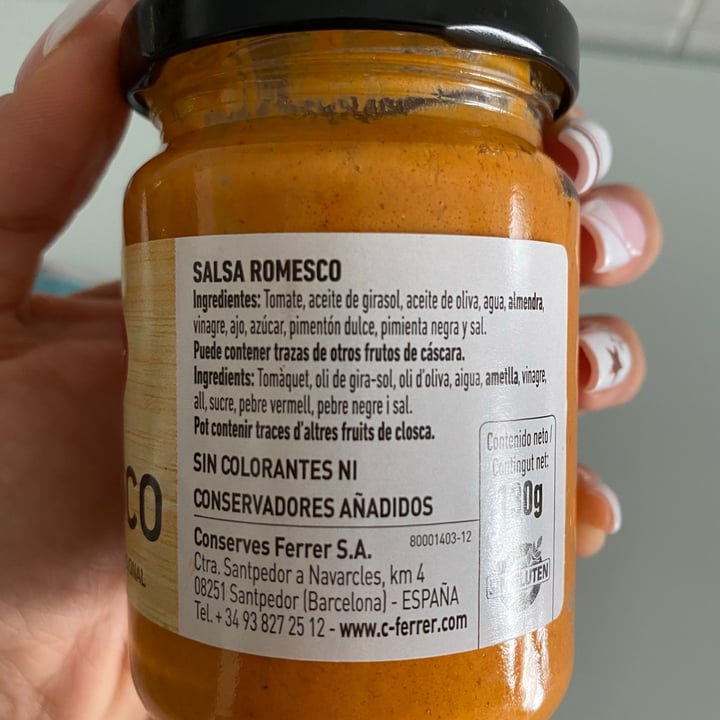 photo of Ferrer Salsa romesco shared by @marinadanza on  13 Aug 2021 - review