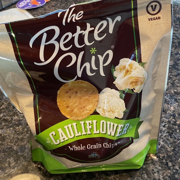 photo of The Better Chip cauliflower chips shared by @samlovesplants on  07 May 2022 - review