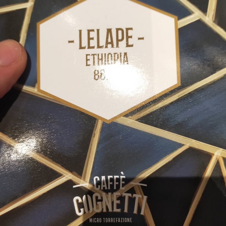 photo of Caffé Cognetti - Microtorrefazione Caffé V60 Lelape Ethiopia shared by @anto-miky18 on  28 Apr 2022 - review