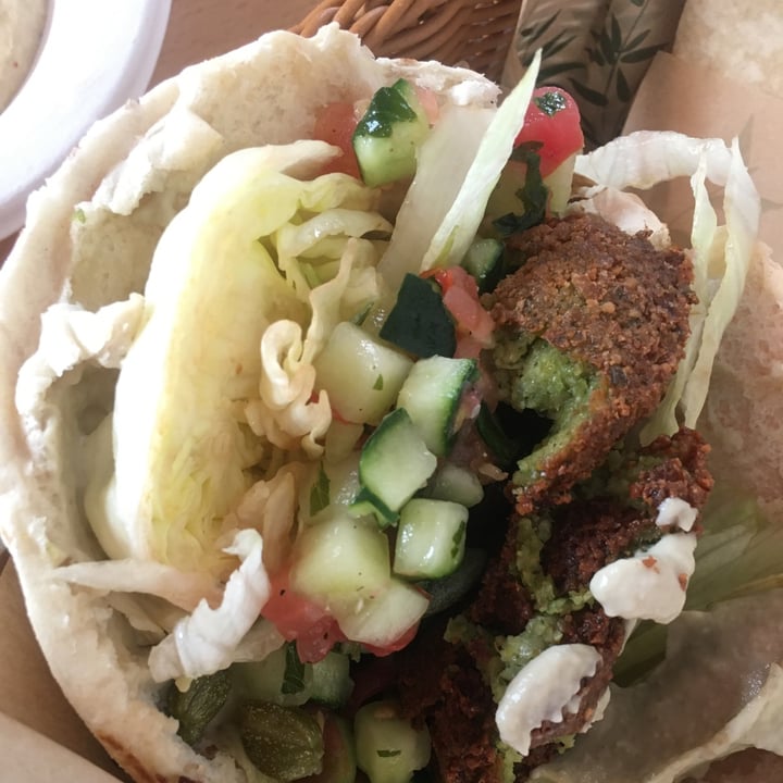 photo of NUN Taste of Middle East Panino vegan con falafel shared by @italianveggie on  14 Jul 2022 - review