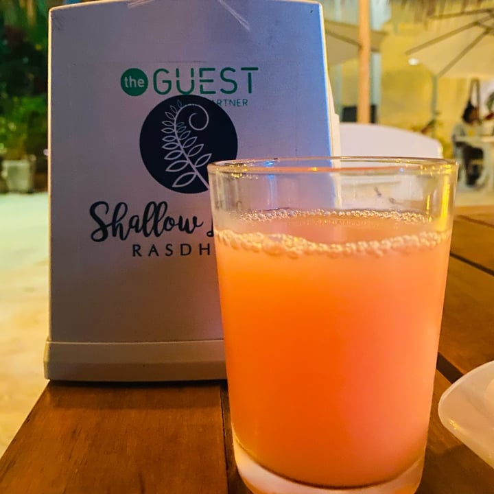 photo of Shallow Lagoon Restaurant Mixed fruits juice shared by @marionayogacadaques on  10 Feb 2022 - review