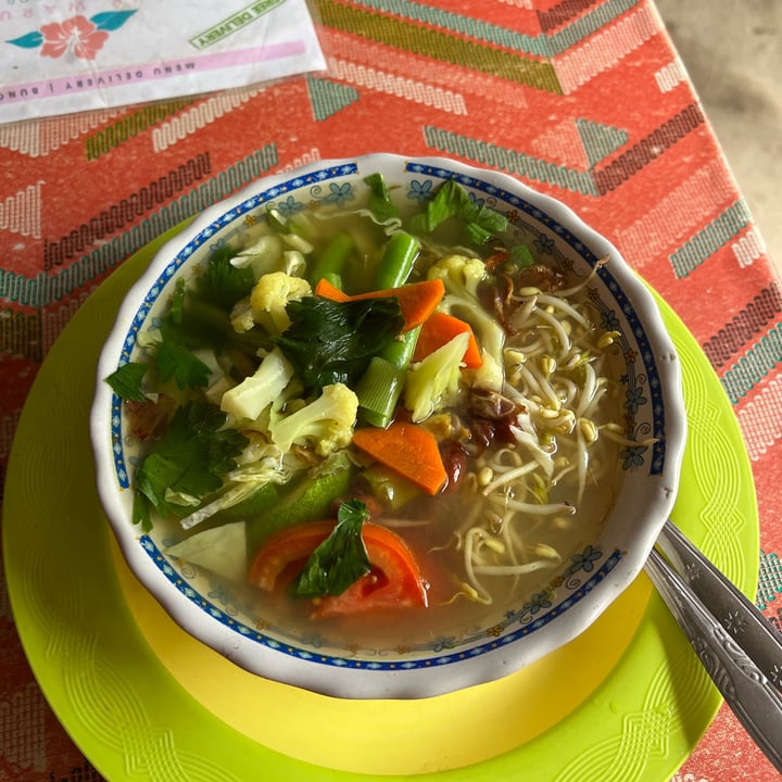 photo of Pink Warung kelapa Veggie Soto shared by @ethicurean on  19 Aug 2022 - review