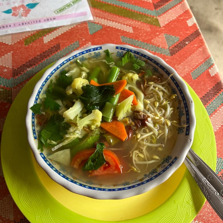 review photo of Pink Warung kelapa Veggie Soto shared by @ethicurean on 19 Aug 2022 - review