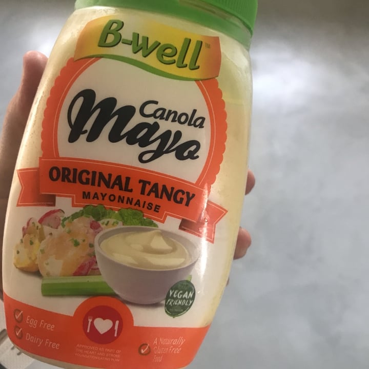 photo of B-well Canola Mayo - Original Tangy shared by @jacquivzyl on  28 Jul 2020 - review