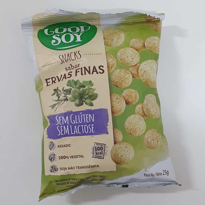 photo of Good Soy Snacks Sabor Ervas Finas shared by @patimurno on  20 Jul 2021 - review