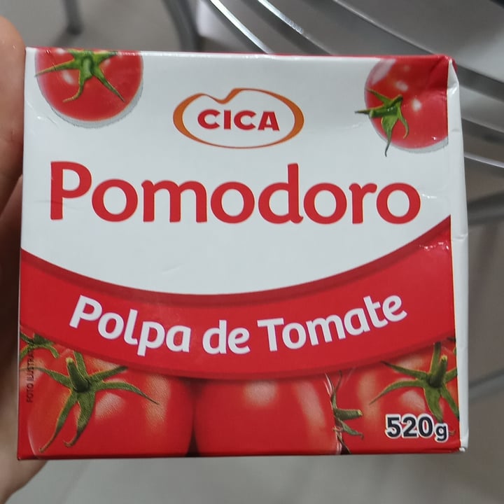 photo of Cica Polpa de Tomate Pomodoro shared by @vicnunes on  10 May 2022 - review