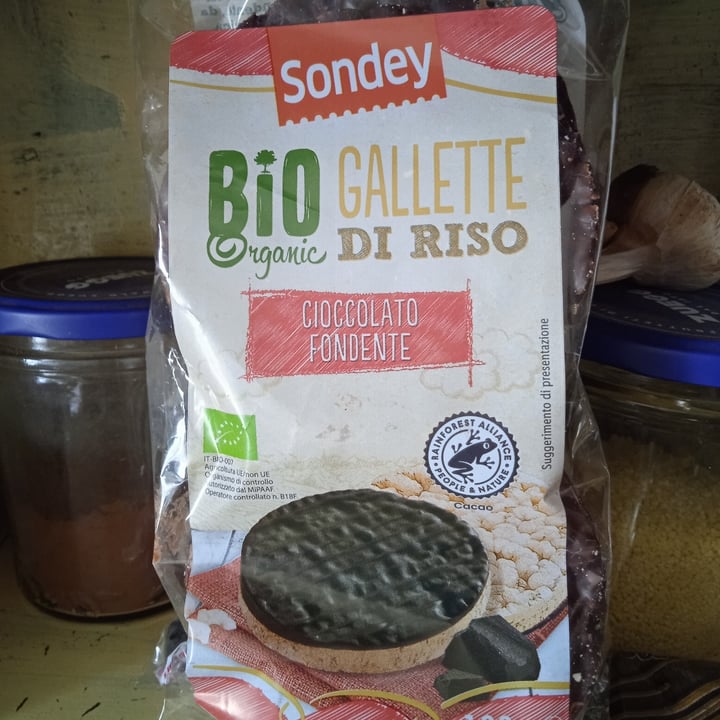 photo of Sondey Bio gallette di riso con cioccolato fondente shared by @very75 on  23 Oct 2022 - review