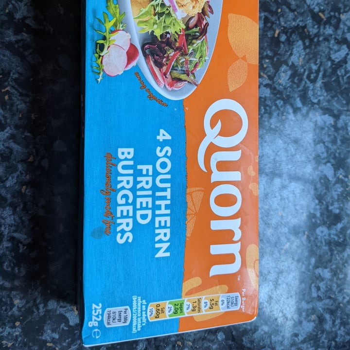 photo of Quorn 4 Southern Fried Burgers shared by @marcox on  07 May 2022 - review