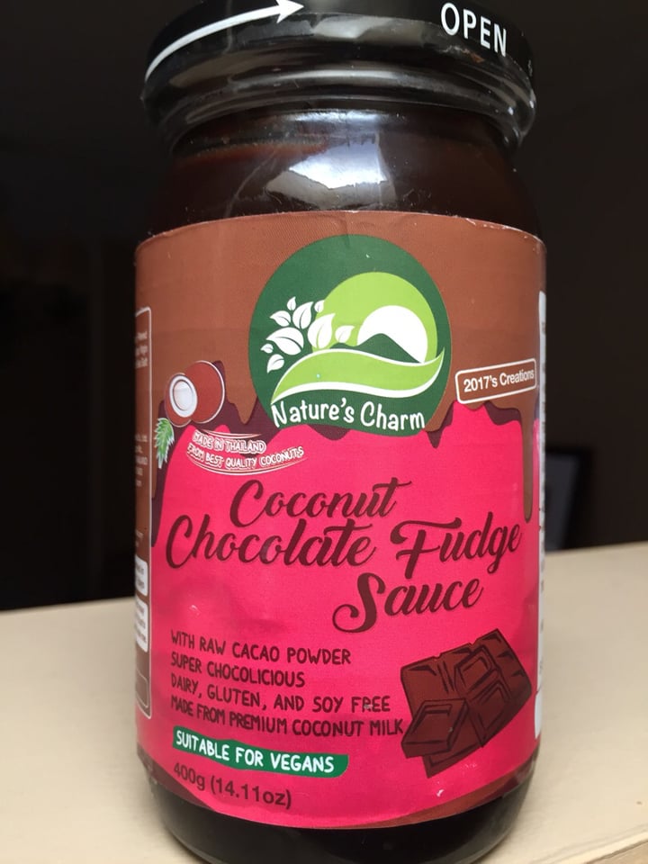 photo of Nature's Charm Coconut Chocolate Fudge Sauce shared by @heathielu on  12 Aug 2019 - review