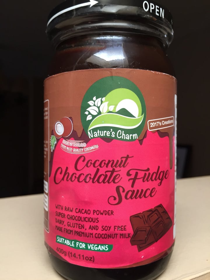 review photo of Nature's Charm Coconut Chocolate Fudge Sauce shared by @heathielu on 12 Aug 2019 - review