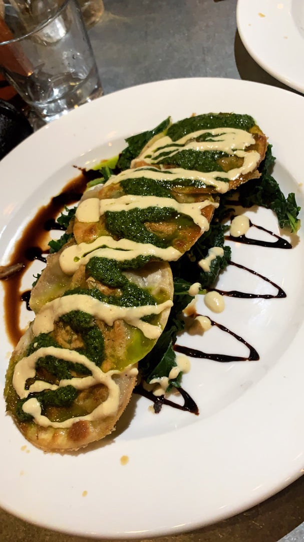 photo of Sage Plant Based Bistro and Brewery Echo Park Butternut squash pesto ravioli shared by @bellabrm on  30 Jul 2019 - review
