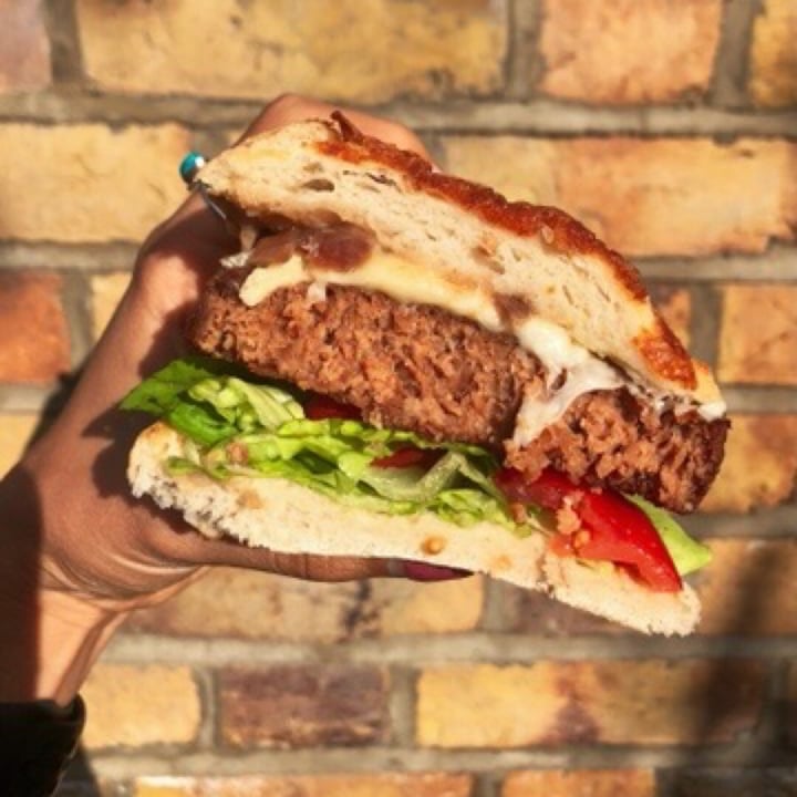 photo of Meatless Farm Meat Free Burgers shared by @lexeatseverything on  17 Jul 2020 - review