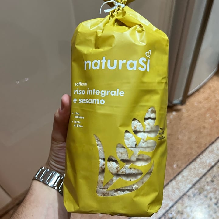 review photo of Natura Sì Gallette di Riso Integrale e Farro shared by @leonardolecco on 01 Jun 2022 - review