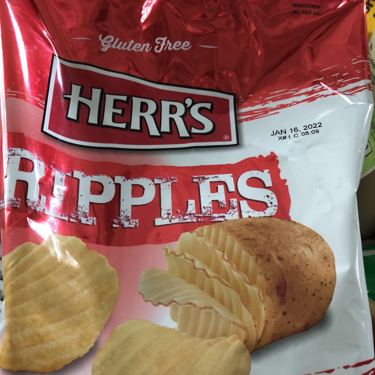 Herr’s Rippled potatoe chips Reviews abillion