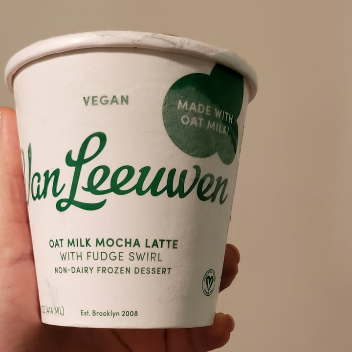 photo of Van Leeuwen Ice Cream Oat Milk Mocha Latte Ice Cream shared by @lucyfoxx on  02 Jul 2021 - review