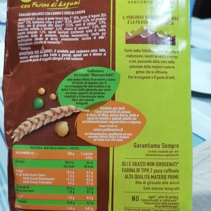 photo of Galbusera Buon per tutti con farine di legumi shared by @zaka on  09 May 2021 - review