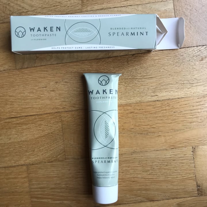 photo of Waken Spearmint toothpaste shared by @eml on  23 Aug 2022 - review