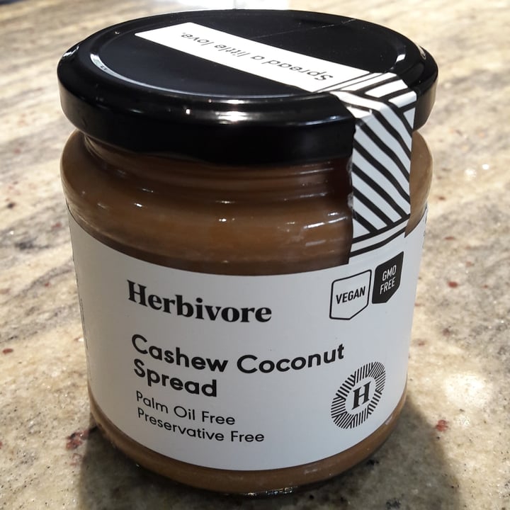 photo of Herbivore Cashew Coconut Spread shared by @deepsouthvegan on  03 Jun 2020 - review