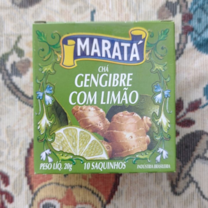 photo of Maratá Chá de gengibre shared by @verdemayra on  04 Jul 2022 - review