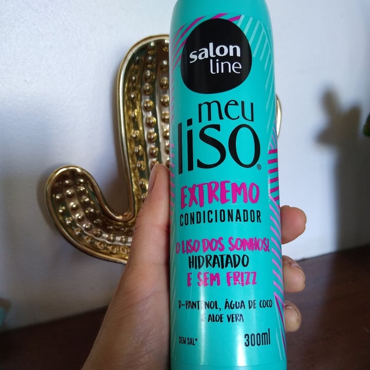 photo of Salon line Condicionador Meu Liso Extremo shared by @marianabuono on  26 Jan 2022 - review
