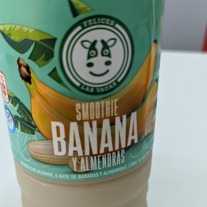 review photo of Felices Las Vacas Smoothie de Bananas y Almendras shared by @claudio34 on 08 Nov 2021 - review