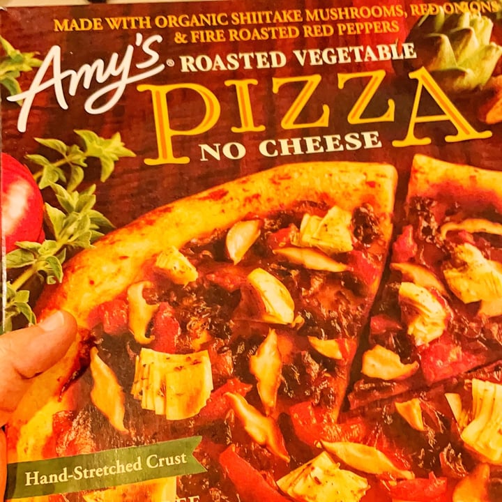photo of Amy’s Roasted Vegetable Pizza shared by @ziokendo on  19 Jun 2021 - review