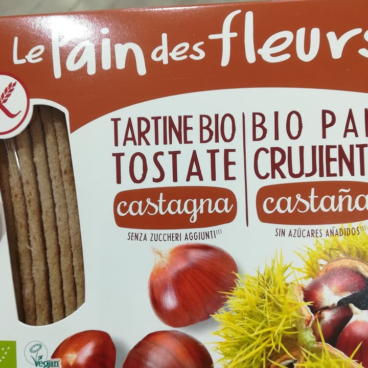 photo of Le Pain des Fleurs Tartine bio tostate Castagna shared by @gilblyte on  01 Oct 2022 - review