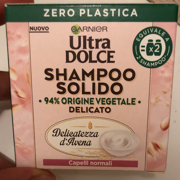 photo of Garnier Ultra dolce shampoo solido delicato-delicatezza d'avena shared by @piccolacucinadicasa on  08 Jun 2022 - review