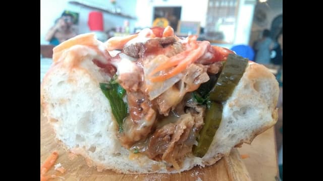 Photo of the dish “Meaty Mushroom Baguette”