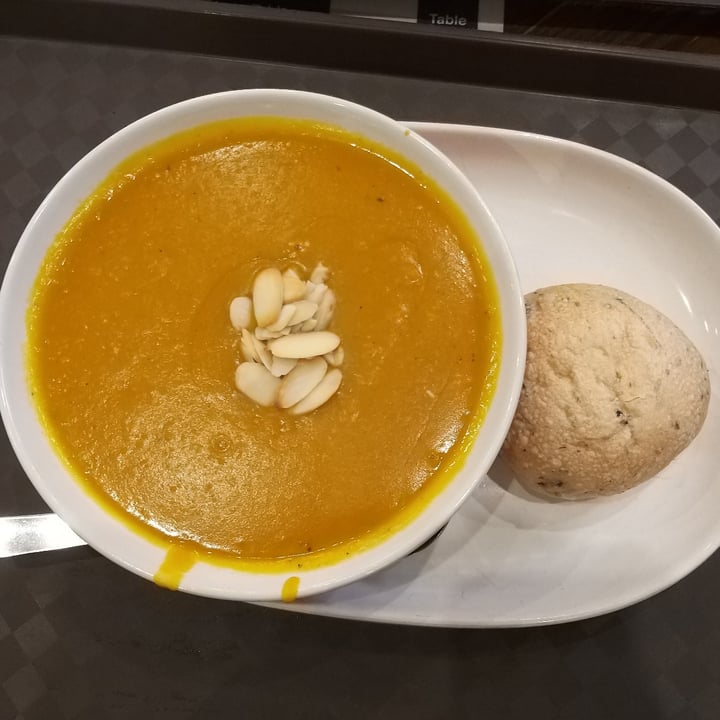 The Soup Spoon Ang Mo Kio, Singapore Pumpkin Soup Review abillion