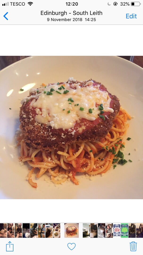 photo of Harmonium Chicken Parmigiana shared by @katelouisepowell on  20 Mar 2019 - review