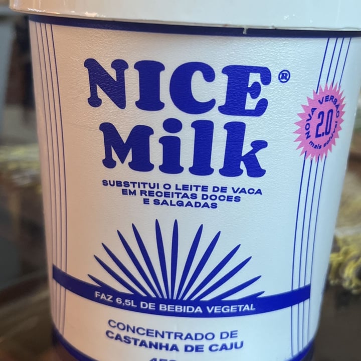 photo of Nice Milk Base concentrada para leite de castanha de caju shared by @carolcasa on  30 Jul 2022 - review