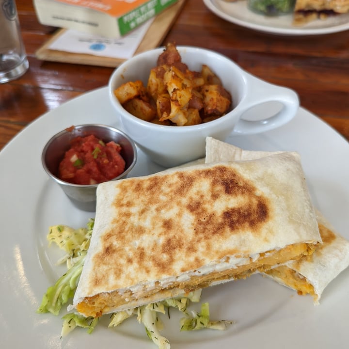 review photo of Two Dollar Radio Headquarters Mac ‘N’ Cheeze Stuffed Tortuga shared by @persephone614 on 05 Apr 2022 - review