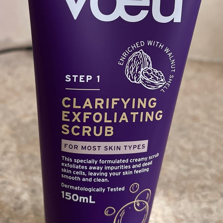 review photo of Voeu Clarifying Exfoliating Scrub shared by @jennymc262 on 20 Oct 2022 - review