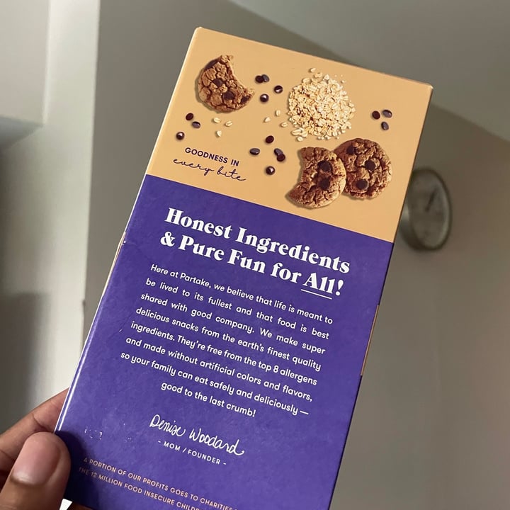 photo of Partake Foods Chocolate Chip Cookies - Crunchy shared by @joespfh on  21 Sep 2021 - review