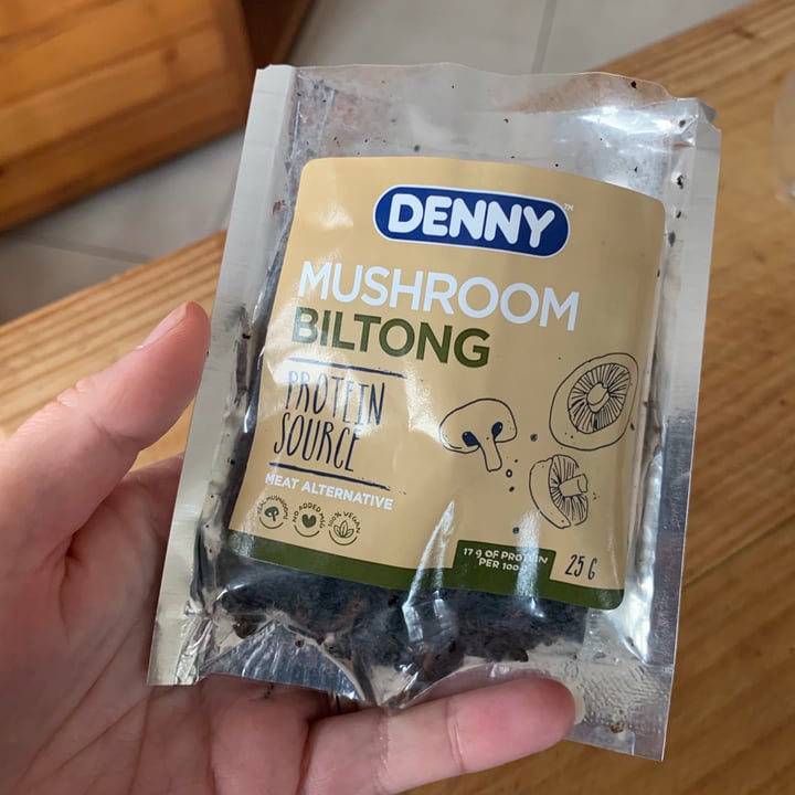 photo of Denny Mushroom biltong shared by @clairedupreez on  25 Sep 2020 - review