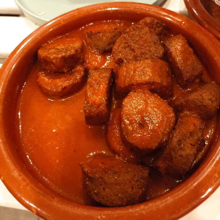 photo of La Oveja Negra taberna vegana. Chorizo A La Sidra shared by @macaridad on  21 Apr 2022 - review